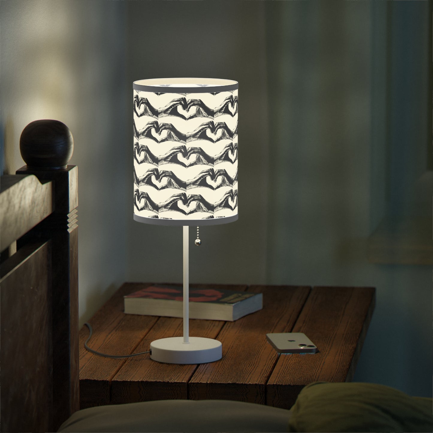 Openhearted Heart Hands Table Lamp