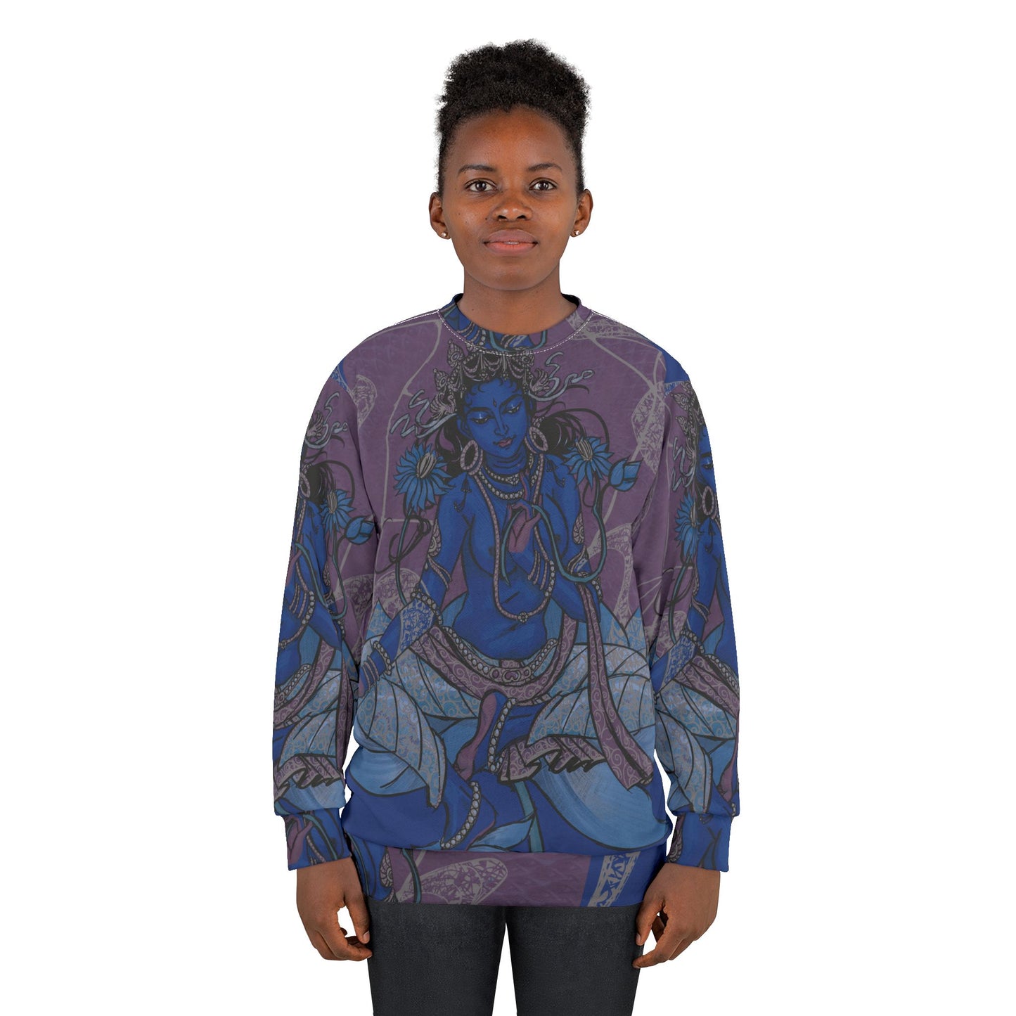 Goddess of Compassion Rainbow Tara Unisex Sweatshirt