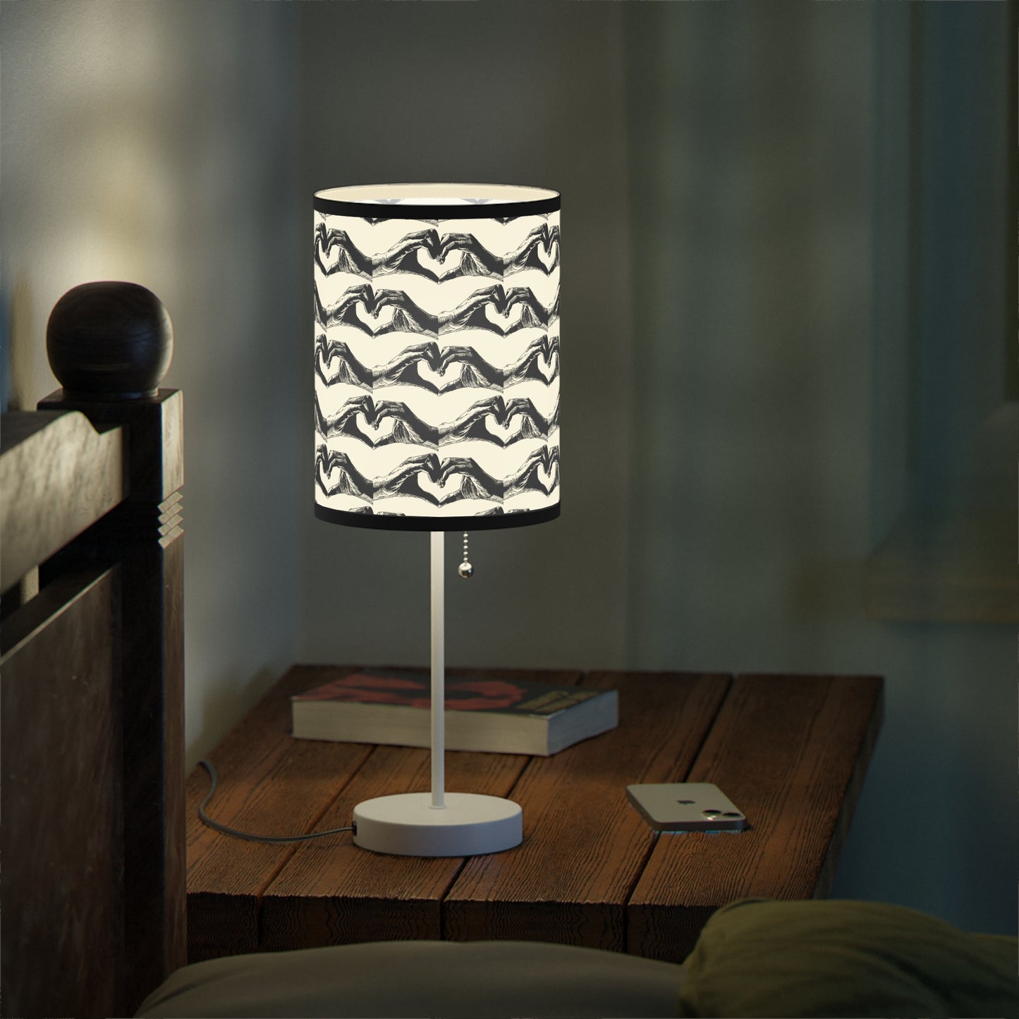 Openhearted Heart Hands Table Lamp