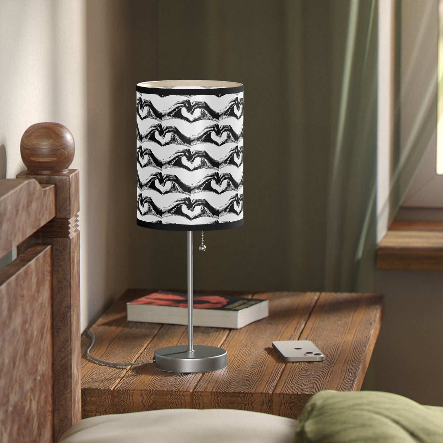 Openhearted Heart Hands Table Lamp