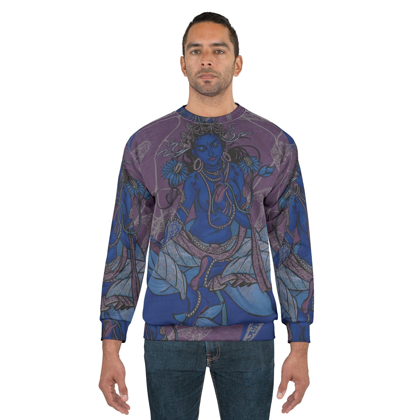 Goddess of Compassion Rainbow Tara Unisex Sweatshirt