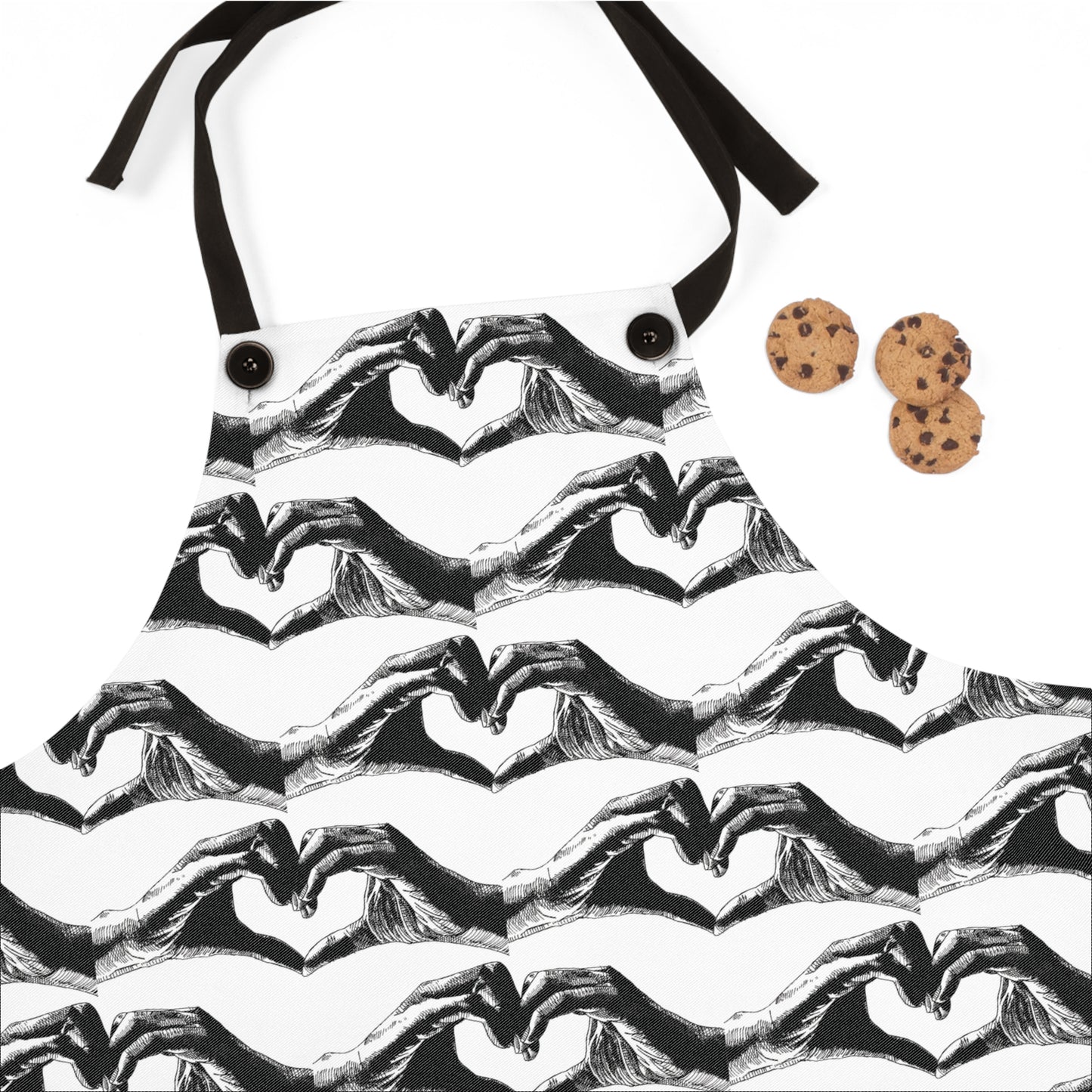 Openhearted Heart Hands Apron