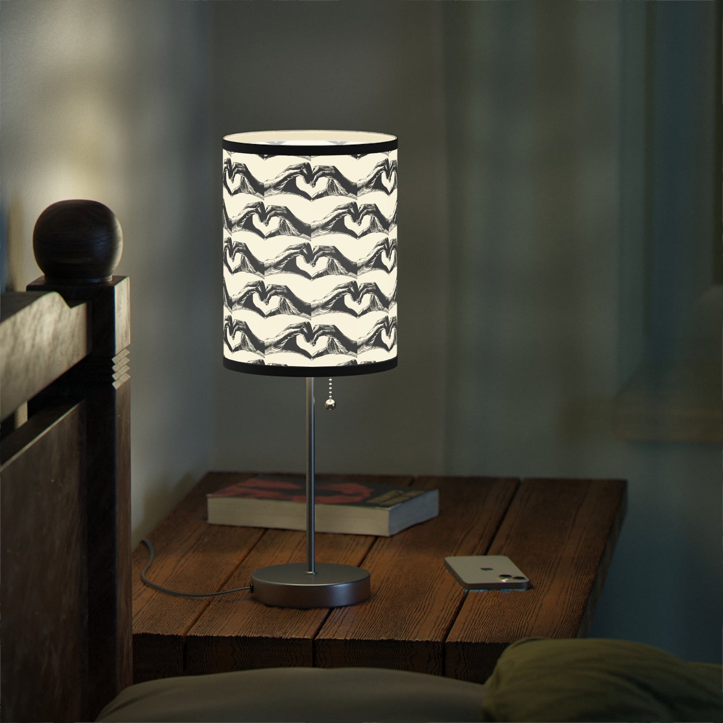 Openhearted Heart Hands Table Lamp