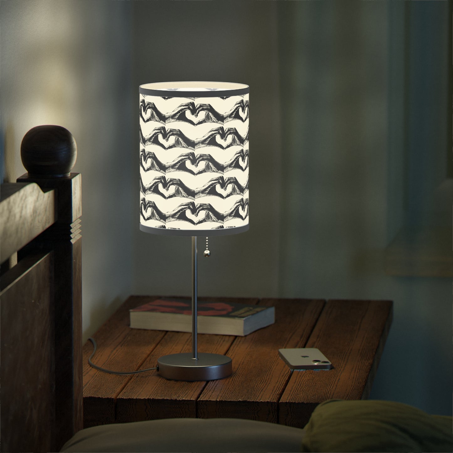 Openhearted Heart Hands Table Lamp