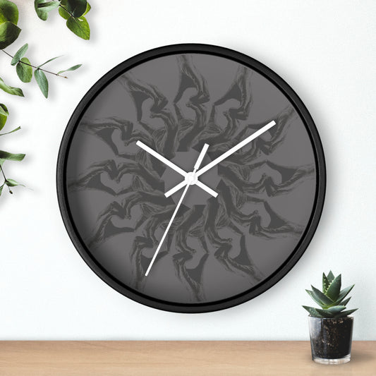 Openhearted Heart Hands Dilating Pupil Wall Clock