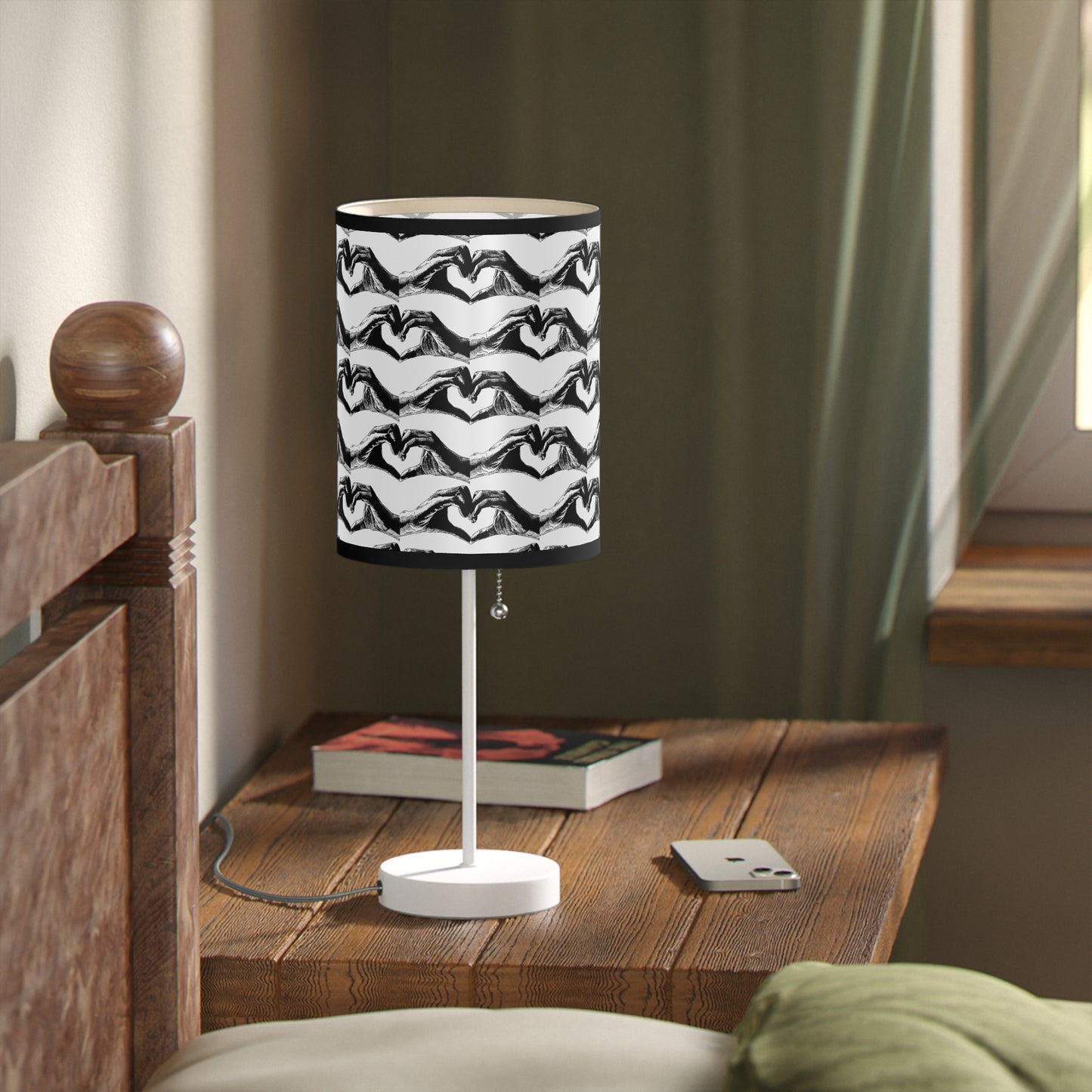 Openhearted Heart Hands Table Lamp