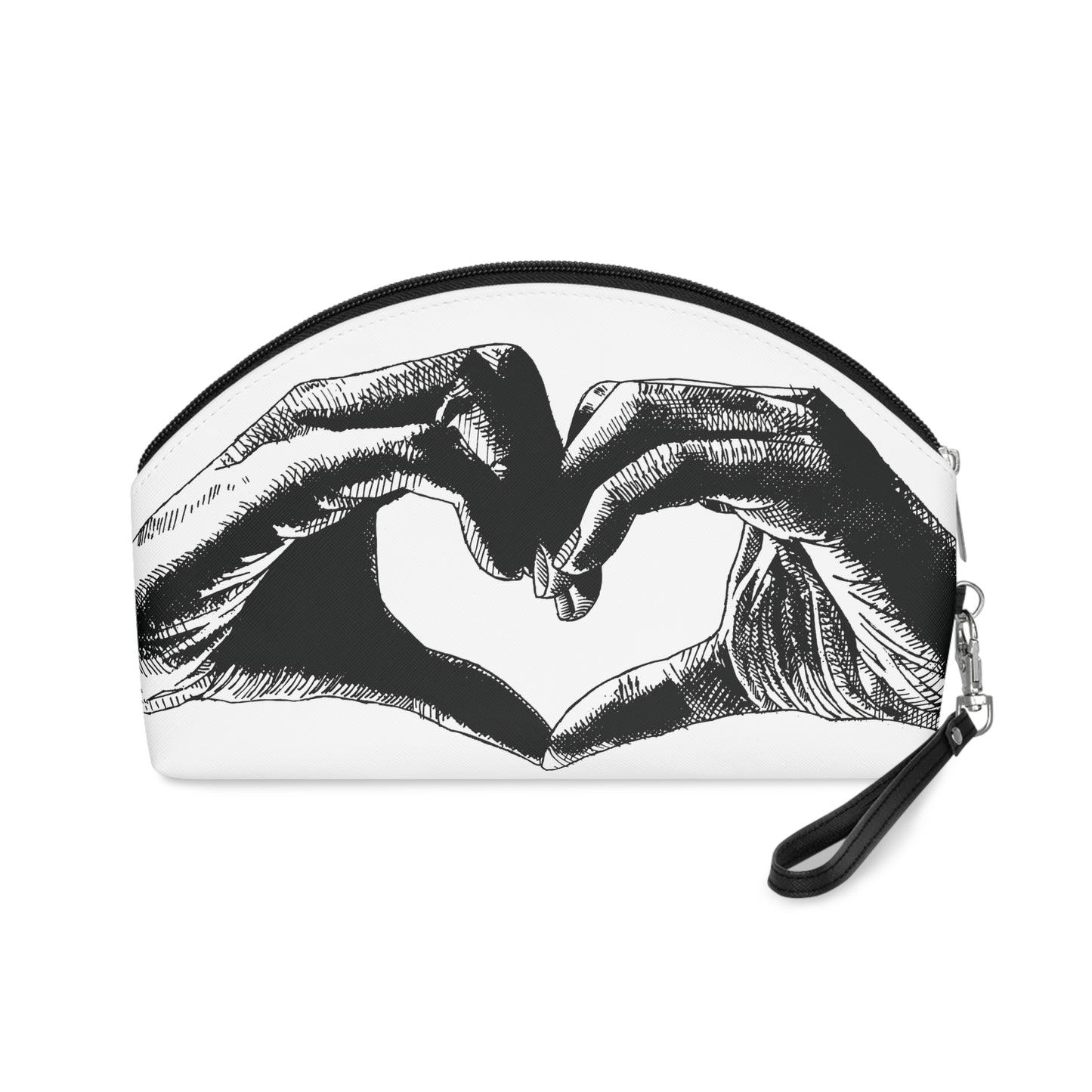 Openhearted Heart Hands Accessory Bag