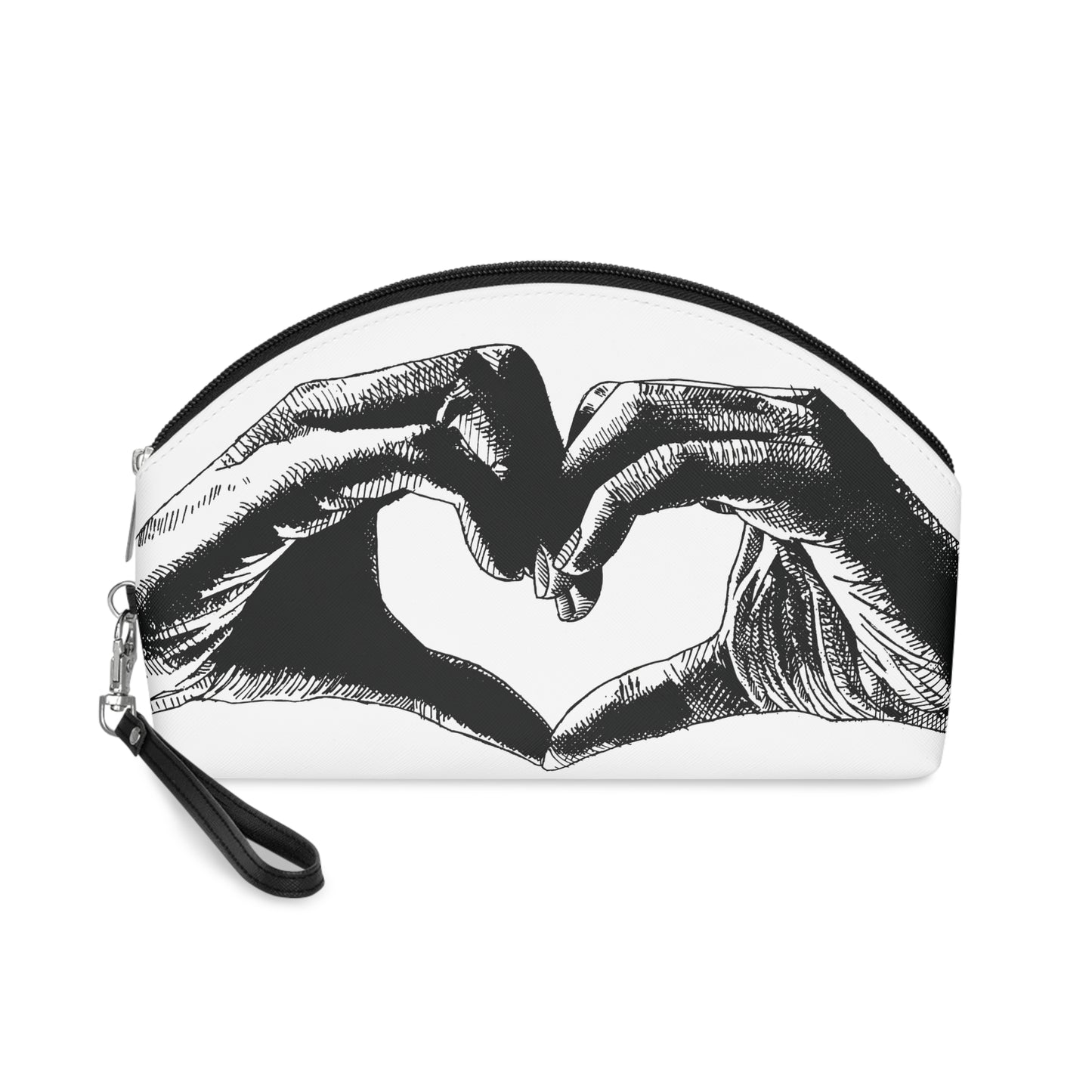 Openhearted Heart Hands Accessory Bag