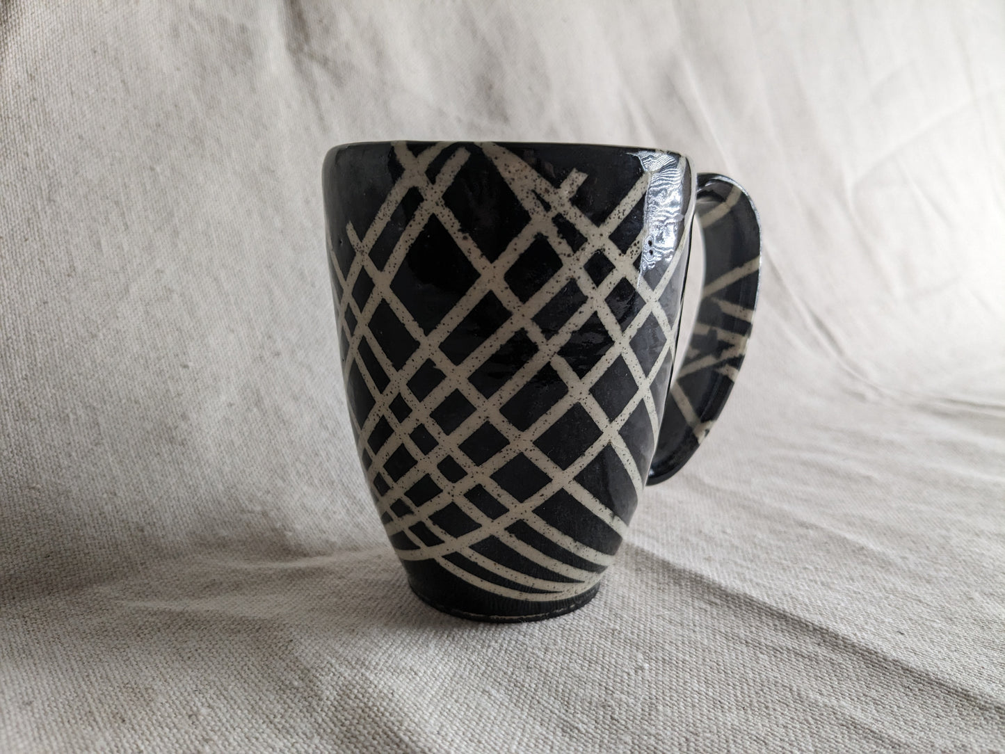 Caffeinated Spider Monochrome and Multicolor Mugs