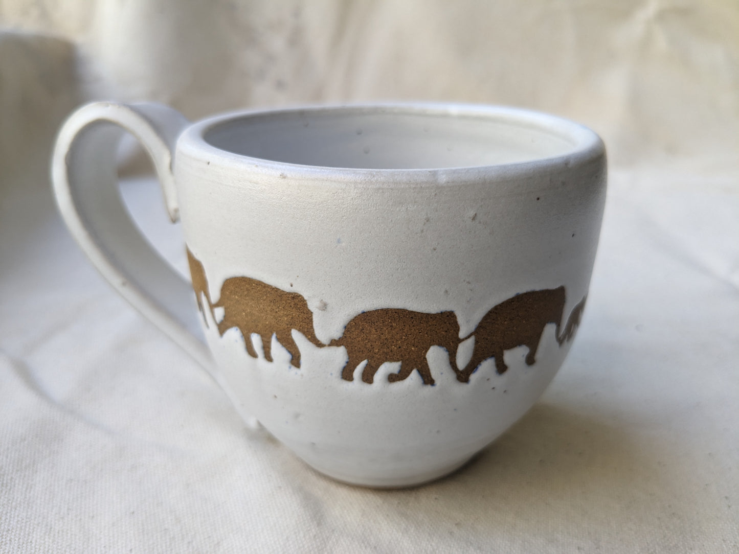 Elephant Parade Chocolate Clay Mugs