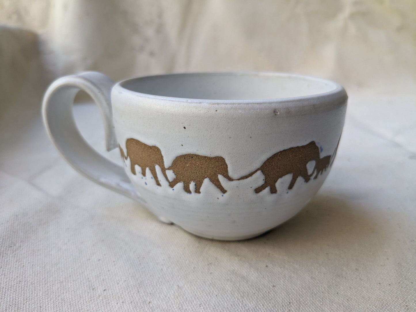 Elephant Parade Chocolate Clay Mugs