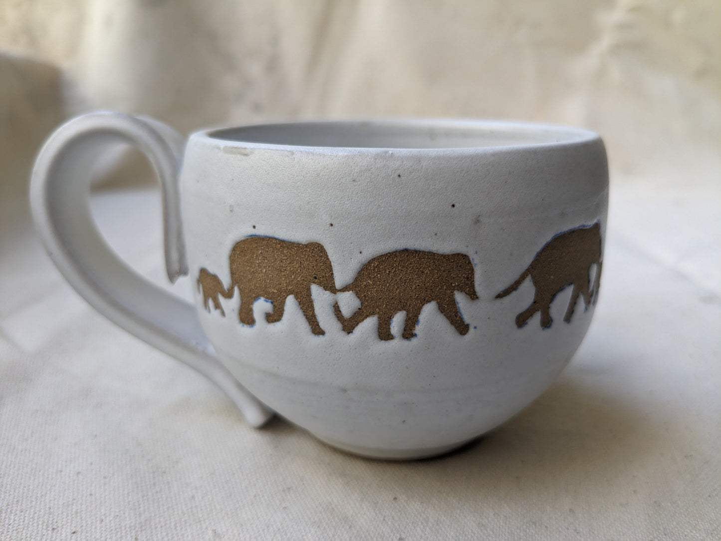 Elephant Parade Chocolate Clay Mugs