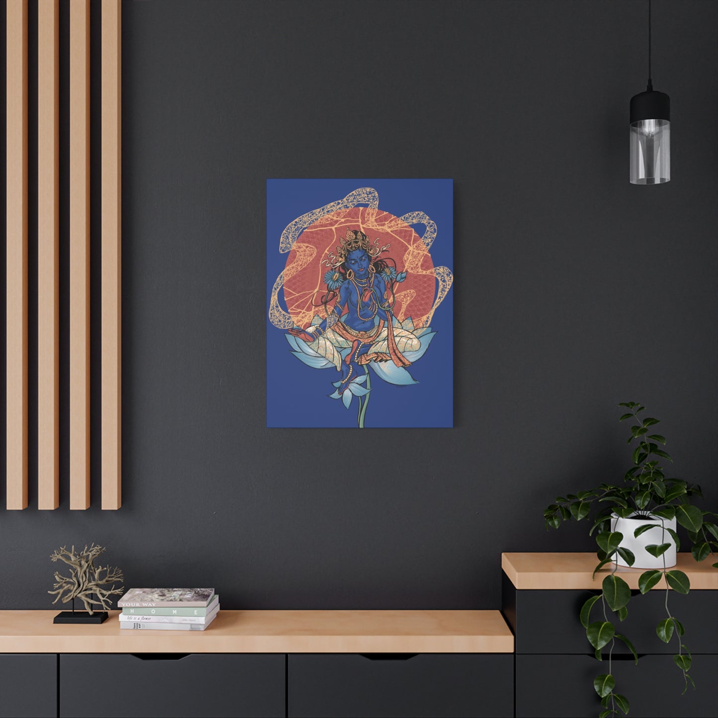 Goddess of Compassion Rainbow Tara Matte Canvas